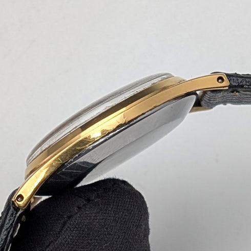 1950年代 英国ヴィンテージ スミス  腕時計 SMITH DeLux AB331 15石機械式 デニソンケース 動作良好